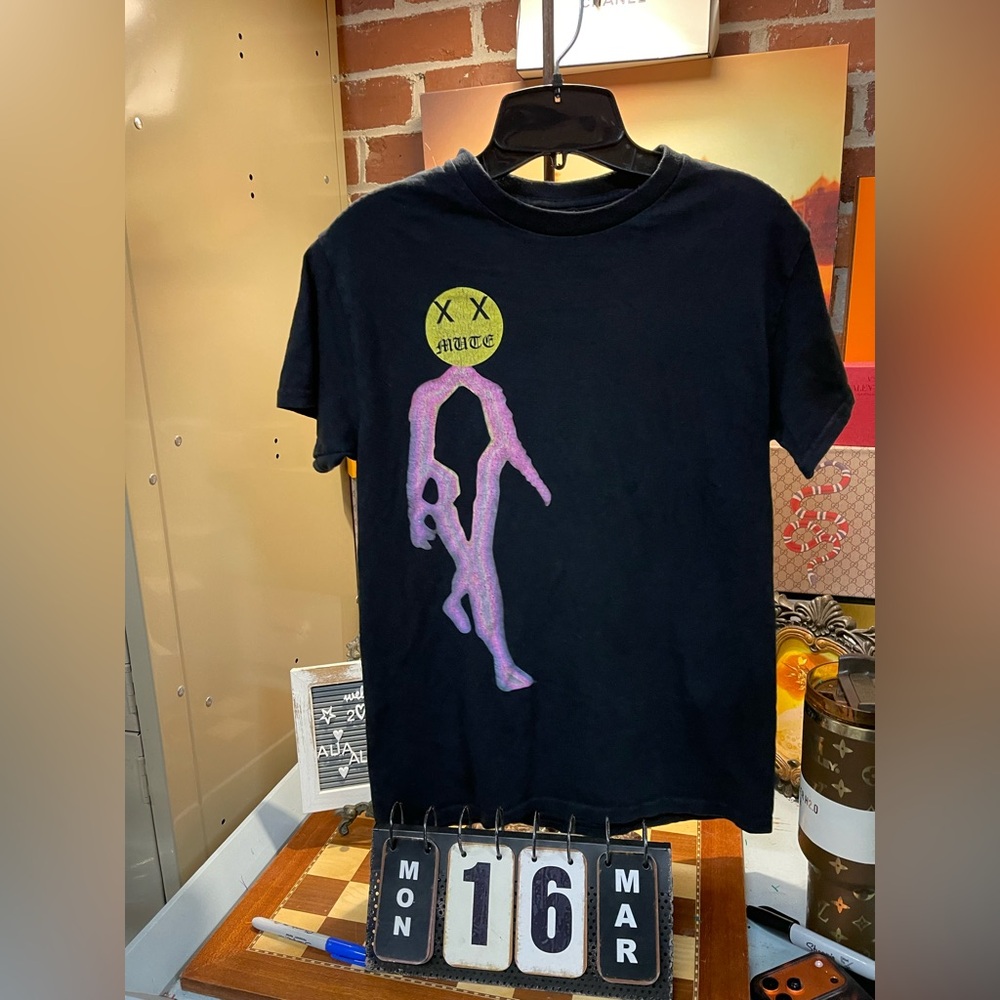 black KAWS x Cactus Plant Flea Market t-shirt,possible